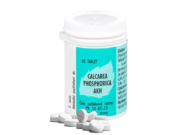 Calcarea phosphorica AKH – homeopatický lék pro růst, kosti a vyčerpaný organismus
