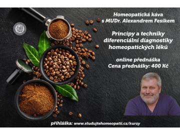 Homeopatická káva s MUDr. Alexandrem Fesikem